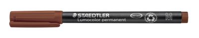 Маркер Staedtler Lumocolor 317 OHP М, кафяв