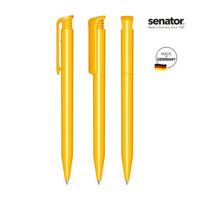 Химикалка Senator Super-Hit Polished 2883, жълт 7408