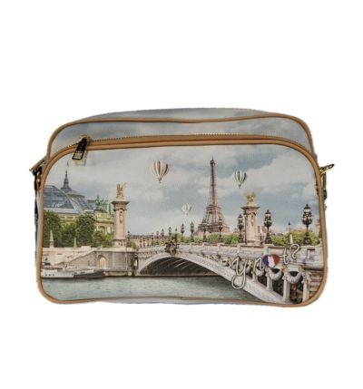 Чанта Ynot Yesbag 331, 29x10x20cm, Paris Bridge