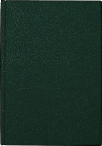 Бележник КБ 11, А5, 176 страници, книговезко платно, зелен