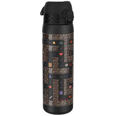 Бутилка за вода Ion8 Print, мет, 600ml, Gamer