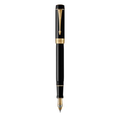 Писалка Centennial Parker Royal Duofold Black GT, M