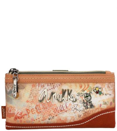 Портфейл Anekke Piece&Love Flower, 21x10x2 cm