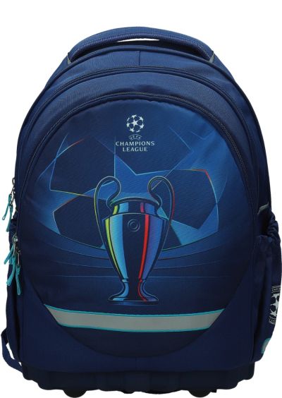 Ергономична раница UEFA, 31х17х45 cm, синя