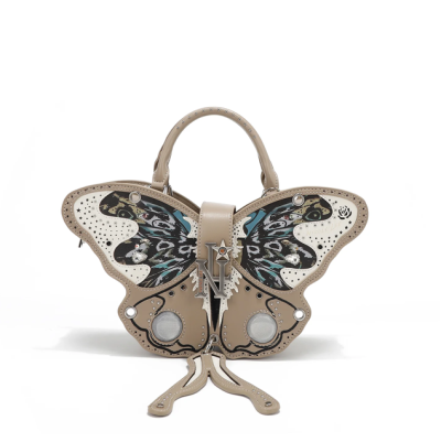 Чанта Nicole Lee, 32.5x17x8 cm, сива