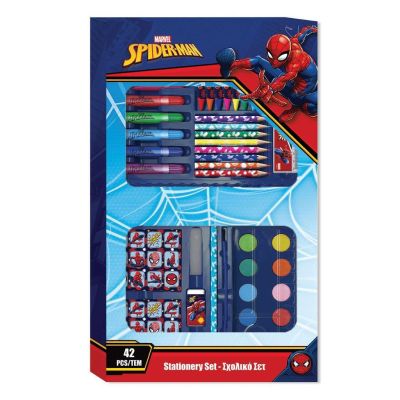 Комплект за оцветяване, 42 части, SPIDERMAN