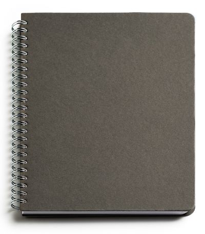 Бележник със спирала Сатурн, А5, графит