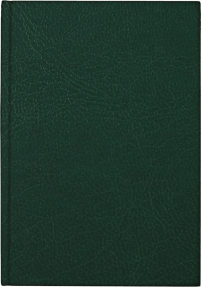 Бележник КБ 11, А5, 176 страници, книговезко платно, зелен