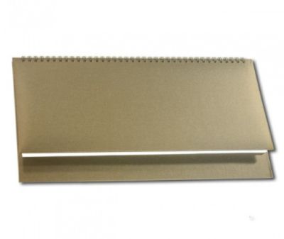 Настолен календар-бележник Light, ЗЛАТИСТ