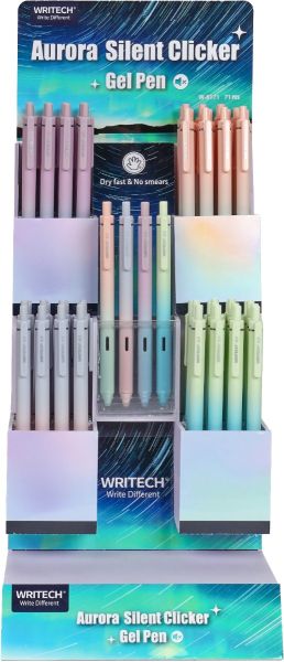 Дисплей гел химикалки Writech Gradient, 72 бр.