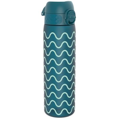 Бутилка за вода Ion8 Print, рециклирана пластмаса, 500ml, ВЪЛНИ