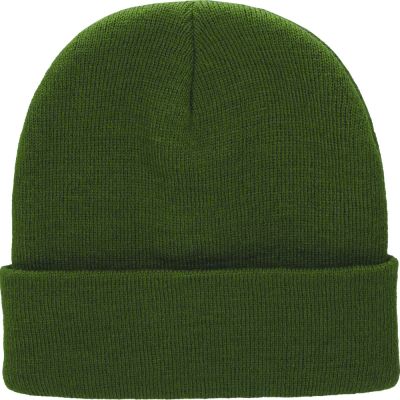 Зимна шапка, 100% акрил, тъмнозелен