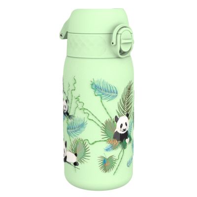 Термо бутилка за вода Ion8 Print, метална, 320ml, ПАНДИ