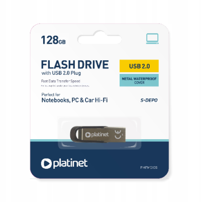 Преносима памет Platinet S-Depo USB 2.0, 128 GB