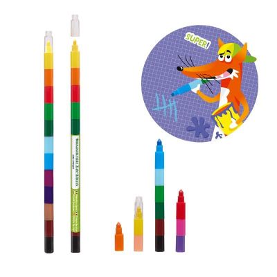 Восъчен пастел 12 цвята Trendhaus ABC