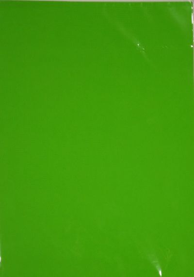 Самозалепваща хартия А4, опаковка 10, зелен неон