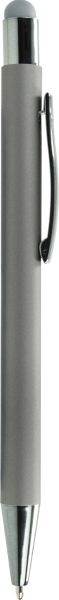 Метална Химикалка Talin Satin с touch функция, сива