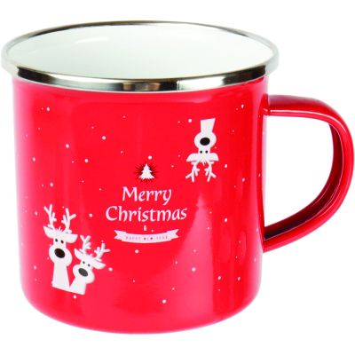 Метално канче XMAS, 350ml, Rudolf