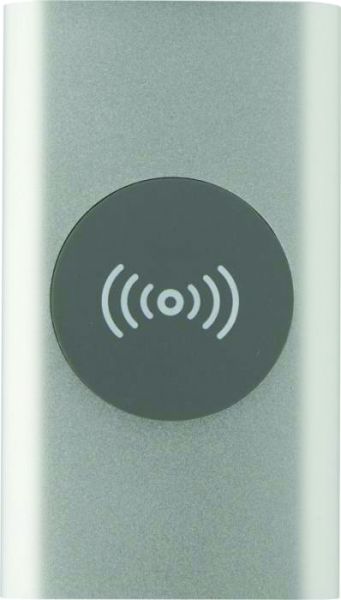 Безжична преносима батерия Juice, 4000 mAh, сребр