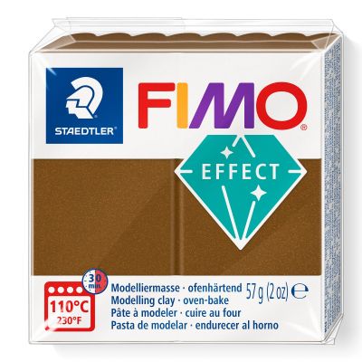 Полимерна глина Staedtler Fimo Effect,57g, мет.бронз 71