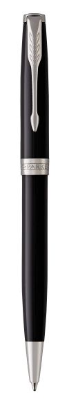 Химикалка Parker Royal Sonnet Lacquer, черна CT, без кутия