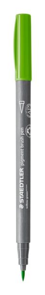 Флумастер Staedtler Pigment Brush 371, свзелен 51