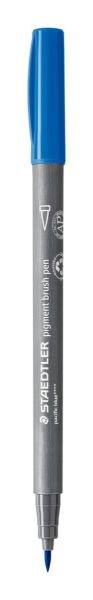 Флумастер Staedtler Pigment Brush 371, тих.син 39