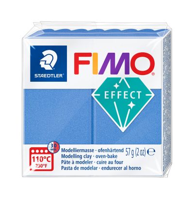 Пол. глина Staedtler Fimo Effect,57g, мет.син 31