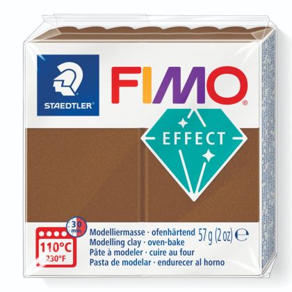 Полимерна глина Staedtler Fimo Effect,57g, металически бронз 71