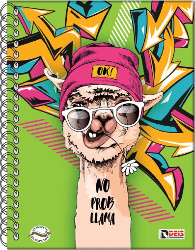 Бележник Deis 10х14 cm, твърди корици, спирала, ТИЙН 2025