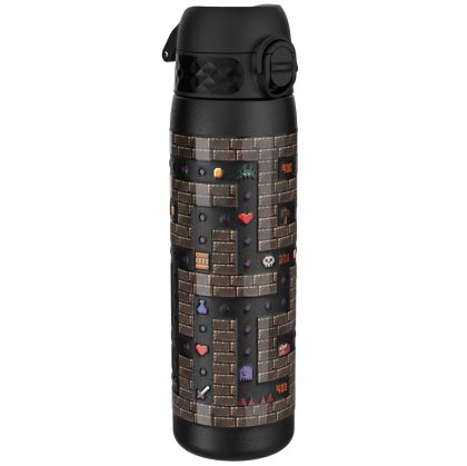 Термо бутилка за вода Ion8 Print, метална, 500ml, ГЕЙМЪР