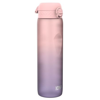 Бутилка за вода Ion8 Motivator, рециклирана пластмаса,1000ml, Peri/Rose