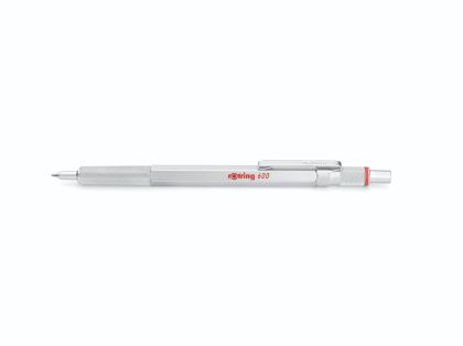 Гел химикалка Rotring 600, сребриста