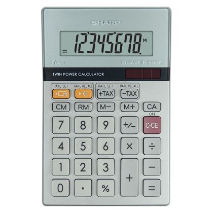 Настолен калкулатор Sharp EL330ERB, 8 разряда