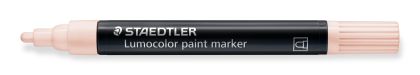 Маркер Staedtler Lumocolor Paint 349, акрилен, ПРАСКОВА