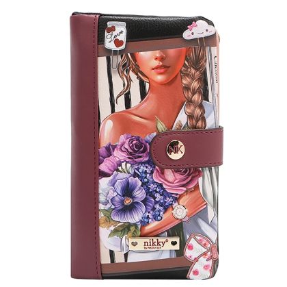 Портфейл Nikky, 18x9.5x2.5 cm, Nostalgia
