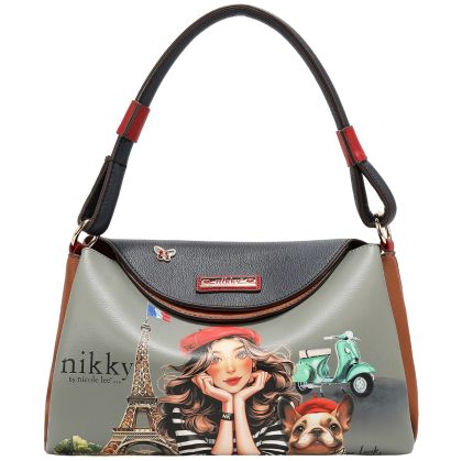 Чанта Nikky 30x17x12cm, Eiffel Dreams