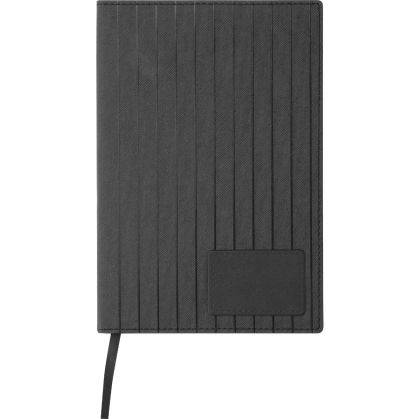 Бележник А5, PU корица, 96 страници, ЧЕРЕН