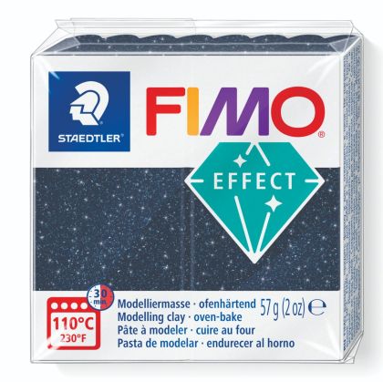 Полимерна глина Staedtler Fimo Effect, 57g, галактическо син 352