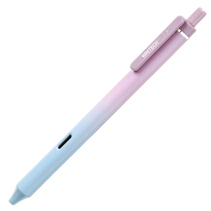 Гел химикалка Writech Gradient, синя/розова