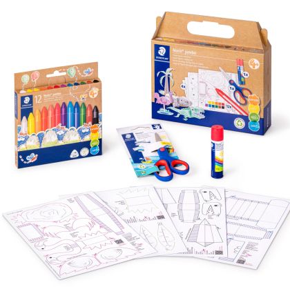 Комплект Staedtler Noris Jumbo, 13 части