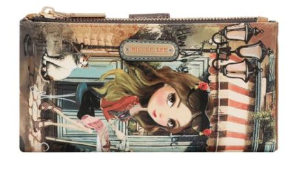 Портфейл Nicole Lee, 19.6x10.1x2.5 cm, FRIEND