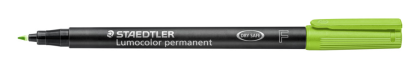 Маркер Staedtler Lumocolor 318 OHP F, светлозелен