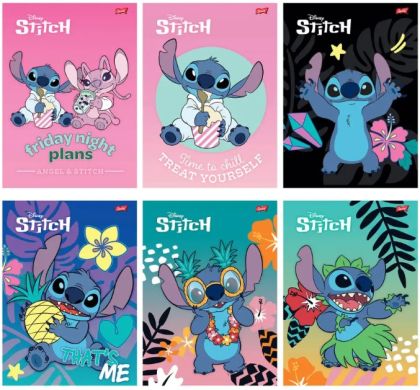 Тетрадка Street А4, ШР с полета, 54 листа, LILOSTITCH