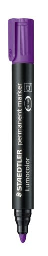 Маркер Staedtler Lumocolor 352, перманентен, объл връх,лилав