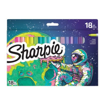 Комплект перманентни маркери Sharpie 18 цвята, 2232932