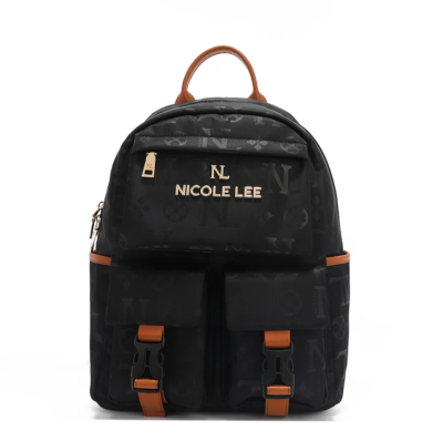 Раница Nicole Lee, 27x35x14.5 cm, черна