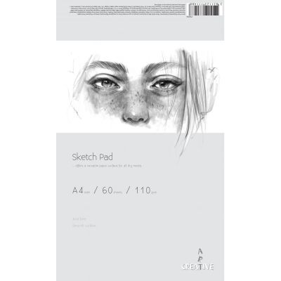 Скицник Sketch Pad А4, 110 g, 60 листа