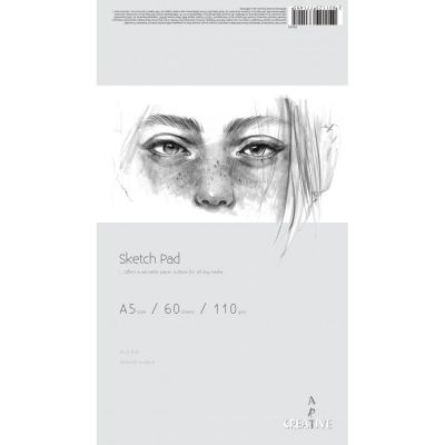 Скицник Sketch Pad А5, 110 g, 60 листа