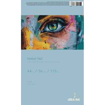 Скицник Marker Pad А4, 110 g, 36 листа